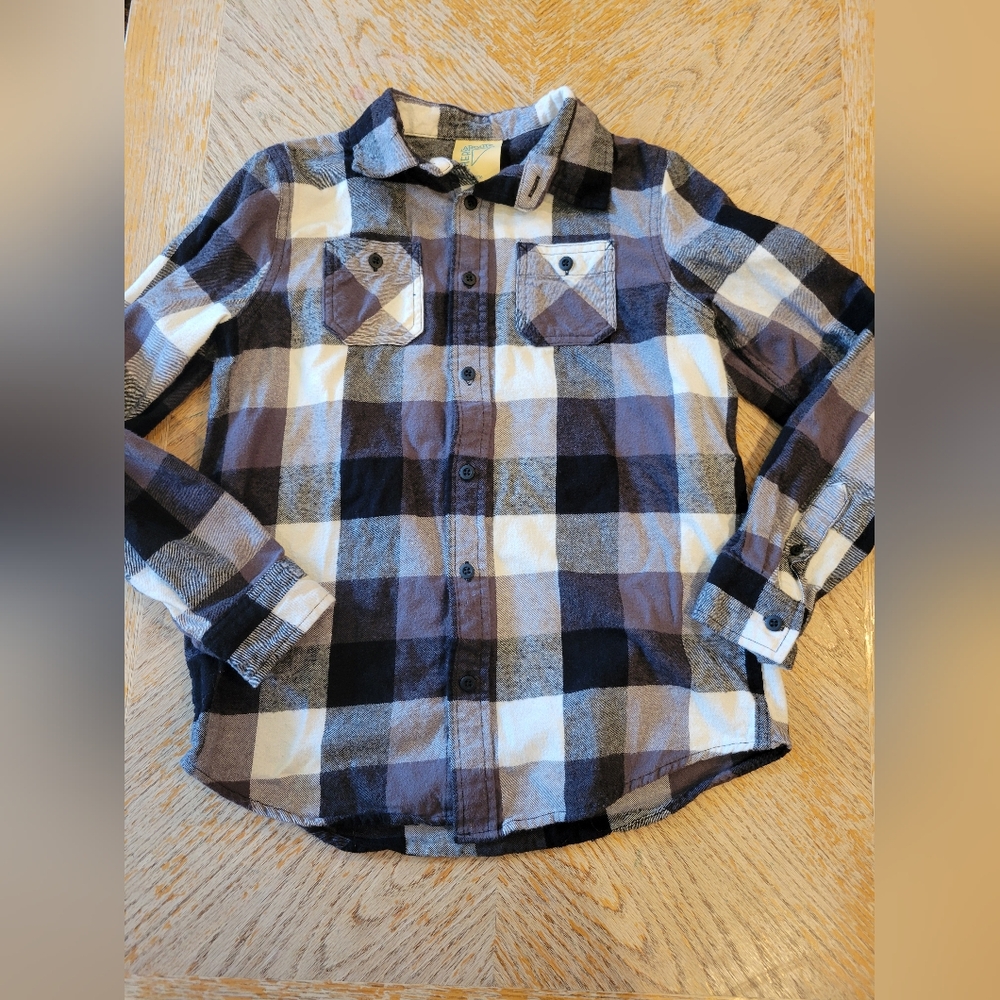 Boys Thereabouts Long Sleeve Button front  L 14/16
